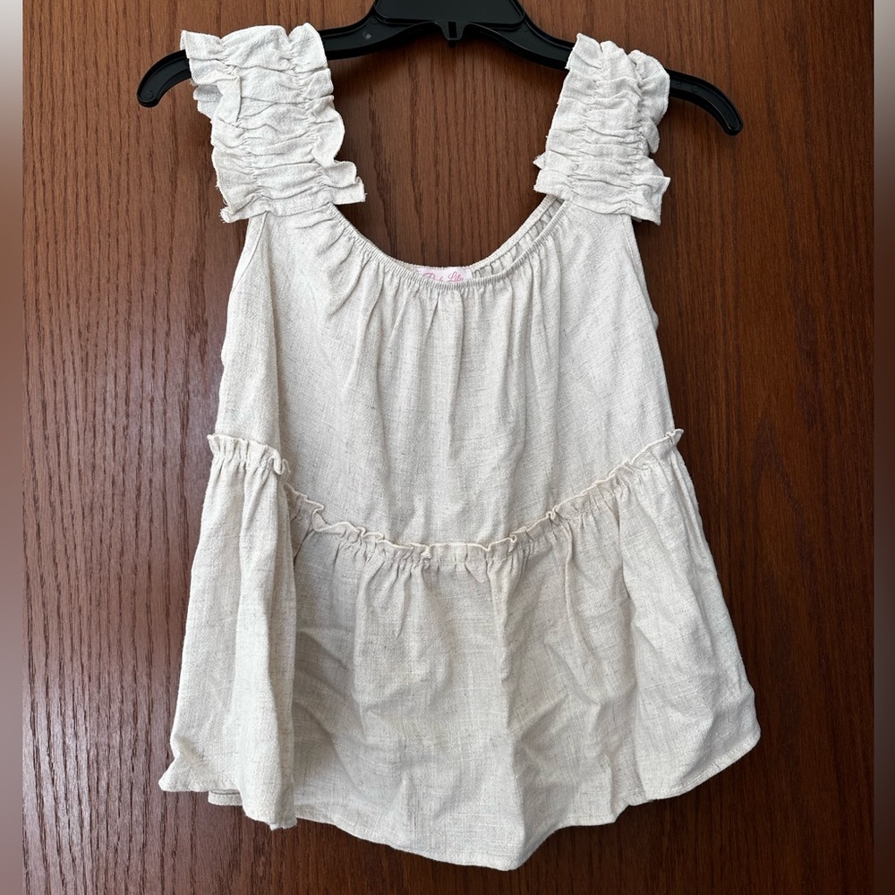 Linen tank top